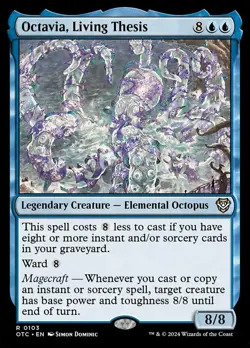 Octavia, Living Thesis NM-Mint Commander: Outlaws of Thunder Junction MTG - Image 1