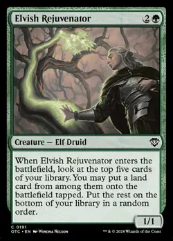 Elvish Rejuvenator NM-Mint Commander: Outlaws of Thunder Junction MTG - Image 1