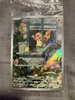Pokemon TCG Charmander 044 Holo Black Star Promo Obsidian Flames Sealed NM/M - Image 1