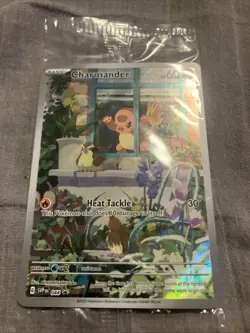 Pokemon TCG Charmander 044 Holo Black Star Promo Obsidian Flames Sealed NM/M - Image 2