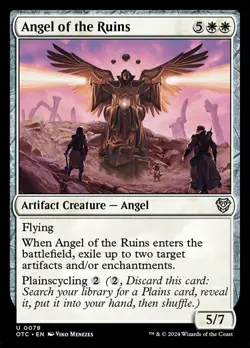 Angel of the Ruins NM-Mint Commander: Outlaws of Thunder Junction MTG - Image 1