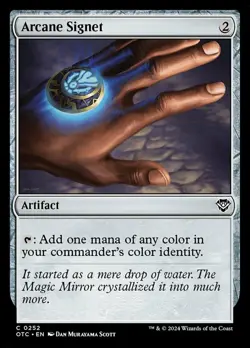Arcane Signet NM-Mint Commander: Outlaws of Thunder Junction MTG - Image 1