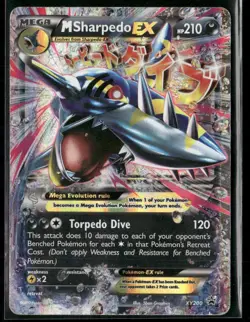 M Sharpedo EX XY200 - Pokemon TCG Black Star Promo 2017 - Image 1