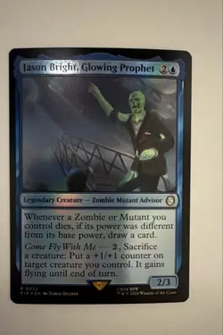 Jason Bright, Glowing Prophet (Extended Art) Universes Beyond: Fallout Foil - Image 1