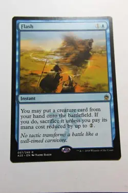 MTG Flash x1- -Masters 25-Lightly Played - Image 1