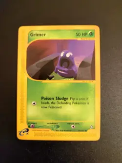 Pokemon Card - Grimer 79/147 Aquapolis - Nm - Eng - Image 1