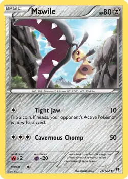 Mawile #78/122 Xy - Breakpoint Uncommon Pokemon TCG LP - Image 1