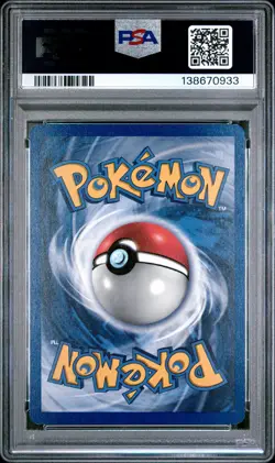 1999 POKEMON JUNGLE #51 EEVEE PSA 8 - Image 2