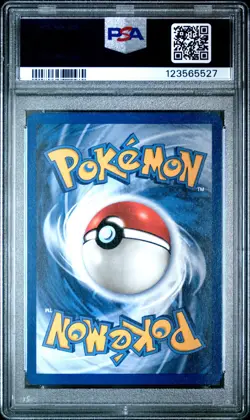 1999 POKEMON FOSSIL #47 GEODUDE PSA 8 - Image 2