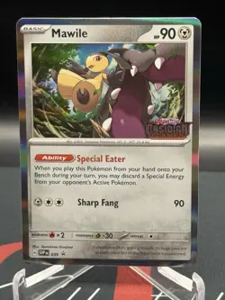 2023 Pokemon Mawile 039 SV Black Star Promo Holo LP - Image 1