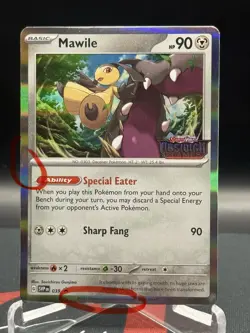 2023 Pokemon Mawile 039 SV Black Star Promo Holo LP - Image 2