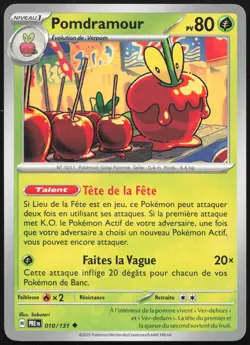 Pokemon Card Pomdramour 010/131 Prismatic Evolutions FR - Image 1