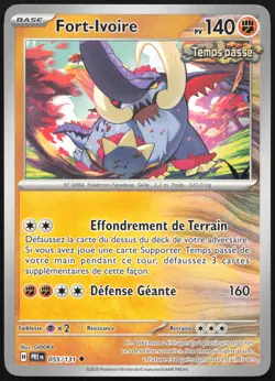 Pokemon Card Fort Ivory 055/131 Prismatic Evolutions FR - Image 1