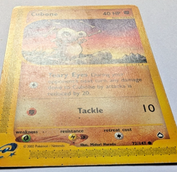Cubone 72/147 - Aquapolis E Series 2002- Non Holo Pokemon Card (MP) [A2] - Image 3