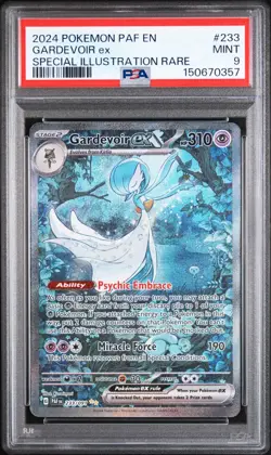 2024 POKEMON PAF EN-PALDEAN FATES SPECIAL ILLUSTRATION RARE GARDEVOIR EX PSA 9 - Image 1