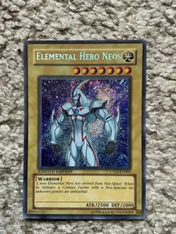 Yu-Gi-Oh! TCG Elemental Hero Neos Limited Edition CT03-EN001 LP Condition - Image 1