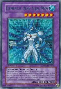 *** ELEMENTAL HERO AQUA NEOS *** (LP) 1ST EDITION RARE DP03-EN012 YUGIOH! - Image 1