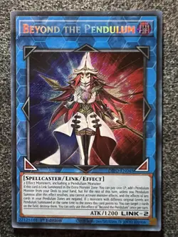 Yugioh Beyond The Pendulum DIFO-EN048 Secret Rare 1st Edition NM - Image 1