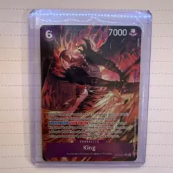 One Piece TCG - #EB04-031 King (Alternate Art) The Azure Sea's Seven - Image 1