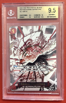 Divine Departure (Parallel) OP10-019 Royal Blood Foil Alt Art - Image 1