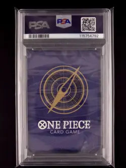 Bandai One Piece CCG Royal Blood OP10-045 Cavendish Alt Art Foil Rare PSA 10 - Image 2