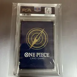 2024 One Piece EN ST13-014 Monkey D. Luffy Black & White Alt Art PSA 10 GEM MINT - Image 2
