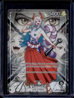 Yamato OP16-079 Leader Alternate Art Alt Art English One Piece TCG CCG Mint - Image 1