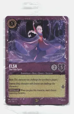 Elsa The Fifth Spirit 6P3 Disney Lorcana Promo Cards {Sealed} Lorcana Holo P NM - Image 1