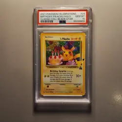 2021 Pokemon Celebrations Birthday Pikachu PSA 10 - Image 4