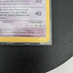Pokemon Dark Alakazam TCG 1st Edition Holo Rare Card 1/82 NM In Sleeve - Image 2