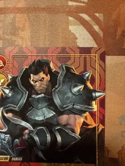 Riftbound METAL Card – Darius Hand Of Noxus- Prize Wall Exclusive - Image 3