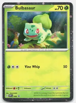 Bulbasaur - (Cosmos Holo) 046 SV: Promo Cards Pokemon TCG Promo Holo NM - Image 1