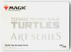Turtle Van Art Card 19 ASTMT Magic: The Gathering S NM - Image 2