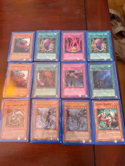 Yugioh card lot 1996 Horus Monster Reborn Dimension Wall Tyrant King Dragon - Image 5