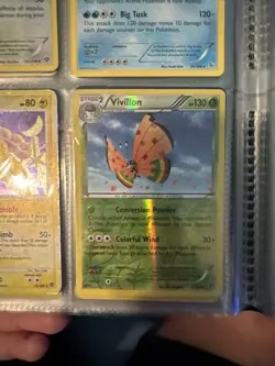 Pokemon TCG Vivillon Illustration Rare Card 17/146 - Image 1