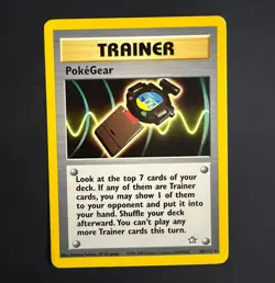 PokeGear 88/111 Neo Genesis Rare Pokemon Card - Image 1
