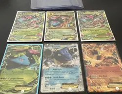 Pokemon Card Lot 6 - Charizard, Blastoise, Venusaur (XY Promos) & Mega Venasaur - Image 2