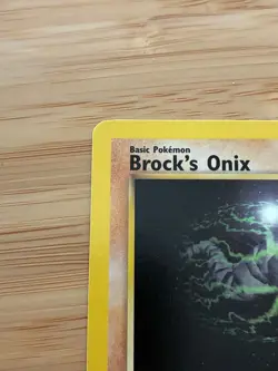 Brock's Onix (Rare) - 21/132 - Gym Heroes - Pokemon MP English onyx - Image 3