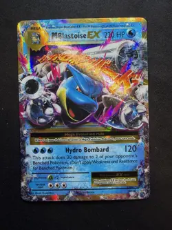 Pokemon TCG XY Mega EX Holo 3-Card Lot: M Blastoise/Venusaur/Charizard - Image 2