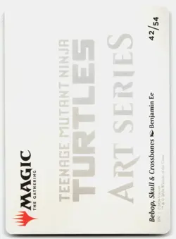 Bebop, Skull & Crossbones Art Card (Gold-Stamped Signature) 42 ASTMT Magic: The - Image 2