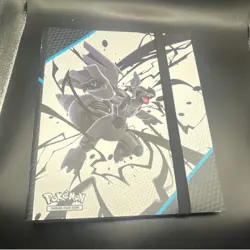 Pokemon Scarlet & Violet Black Bolt 9-Pocket Binder Reshiram Trading Card Album - Image 1