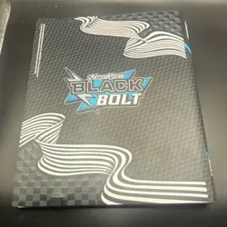Pokemon Scarlet & Violet Black Bolt 9-Pocket Binder Reshiram Trading Card Album - Image 2