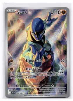 Sawk SV: White Flare - Pokemon NM 130/086 - Image 1