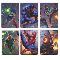 Spidey's Sensational Show Down Art Card Series (6) Full Set ASSPM MTG Near Mint - Image 1