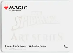 Spidey's Sensational Show Down Art Card Series (6) Full Set ASSPM MTG Near Mint - Image 3