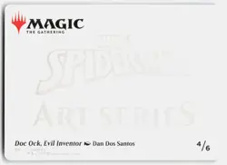 Spidey's Sensational Show Down Art Card Series (6) Full Set ASSPM MTG Near Mint - Image 5