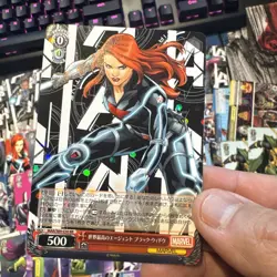 Lot of 100+ Weiss Schwarz Marvel Bulk Trading Cards Japanese 1 Holo Blackwidow - Image 2