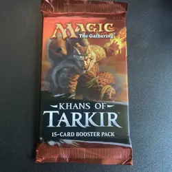 Magic The Gathering KHANS OF TARKIR New Factory Sealed Booster Pack MTG - Image 3