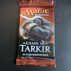 Magic The Gathering KHANS OF TARKIR New Factory Sealed Booster Pack MTG - Image 5