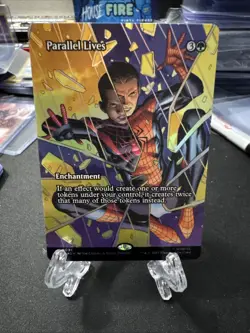2025 Magic The Gathering Spider Man Parallel Lives Borderless #0036 Foil - Image 1
